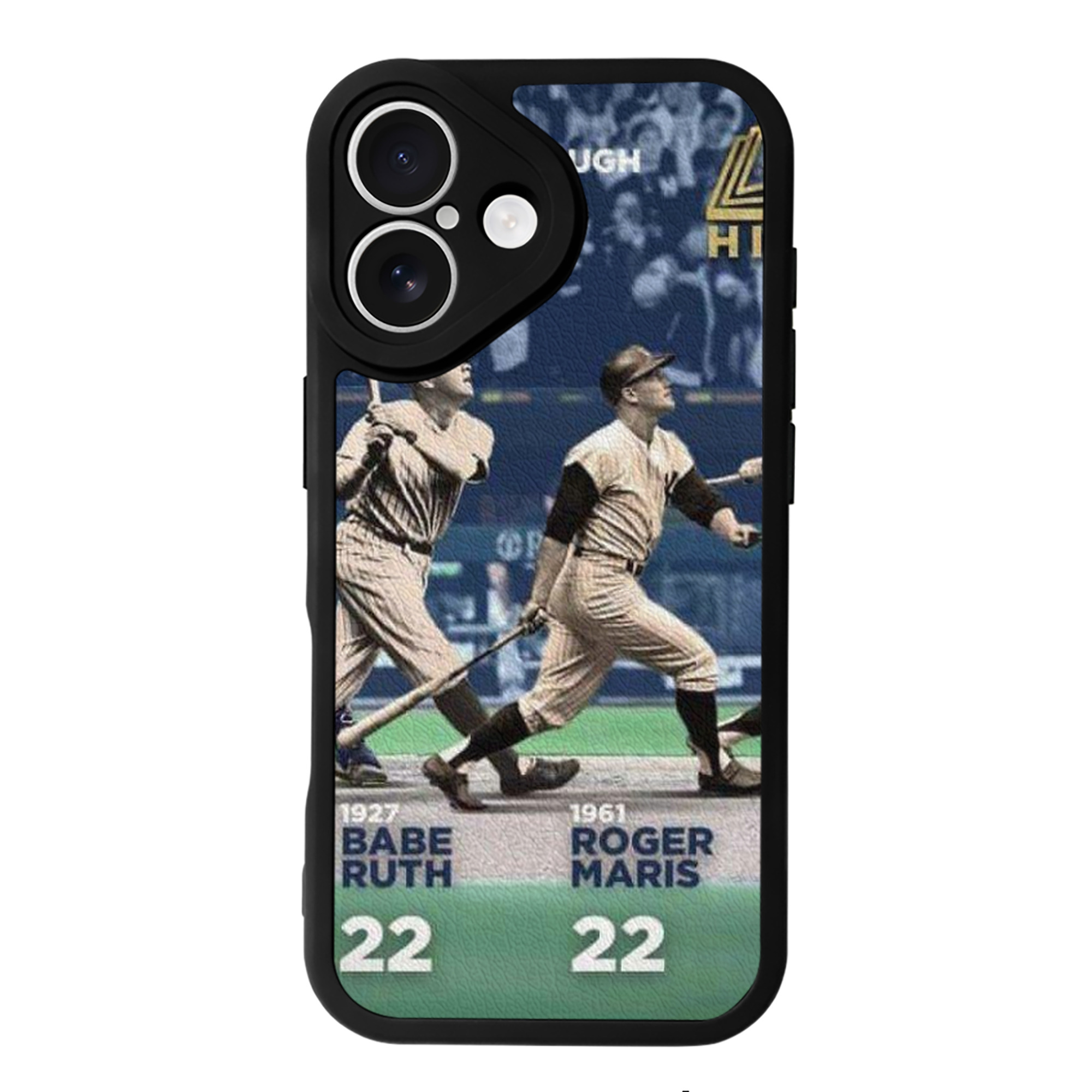 New York Yankees 315 IPhone 16 Silicone Leather Case – UV Print, Lambskin Texture – Perfect Fit, Wireless Charging Compatible, Scratch Resistant, Precise Cutouts – Stylish Protection For IPhone 16